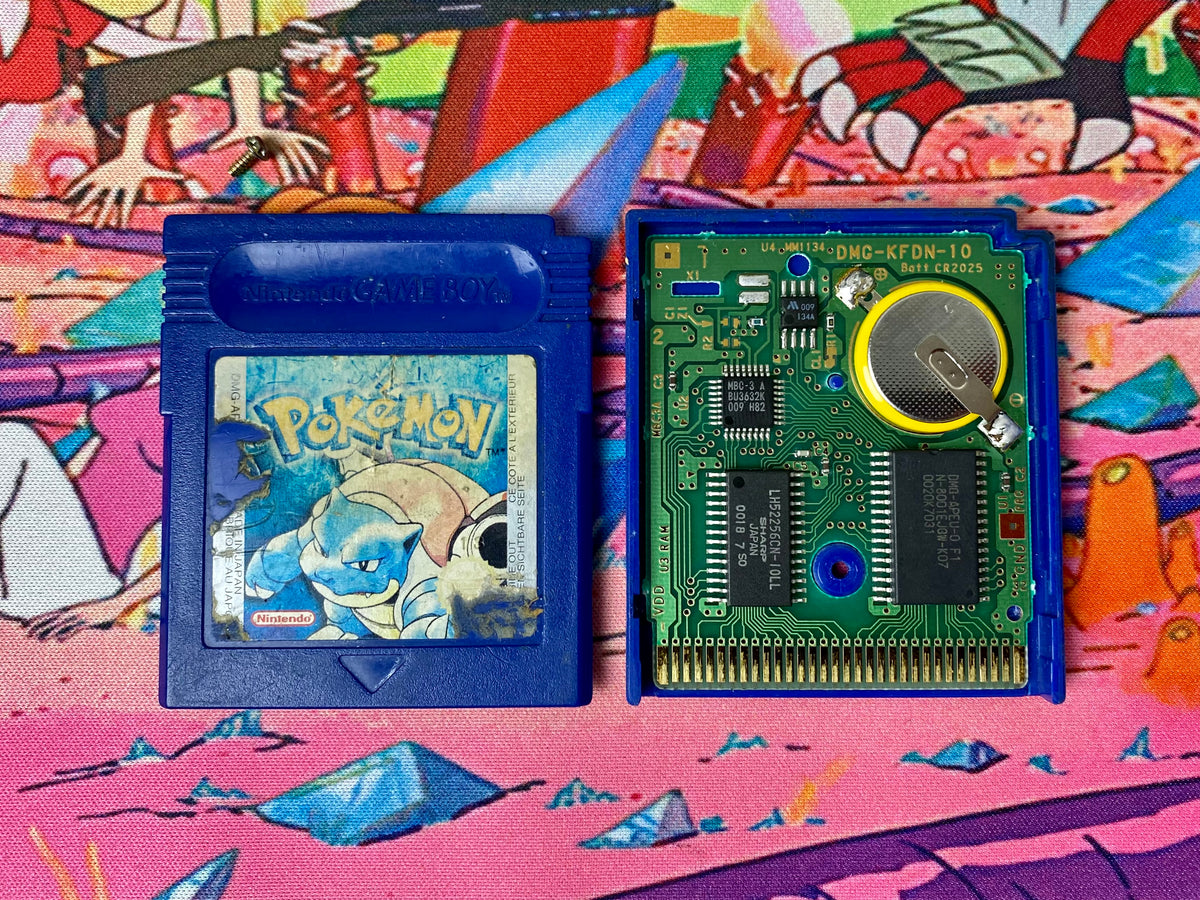 Nintendo Game Boy Colour Pokémon Blue – Click and Collectables